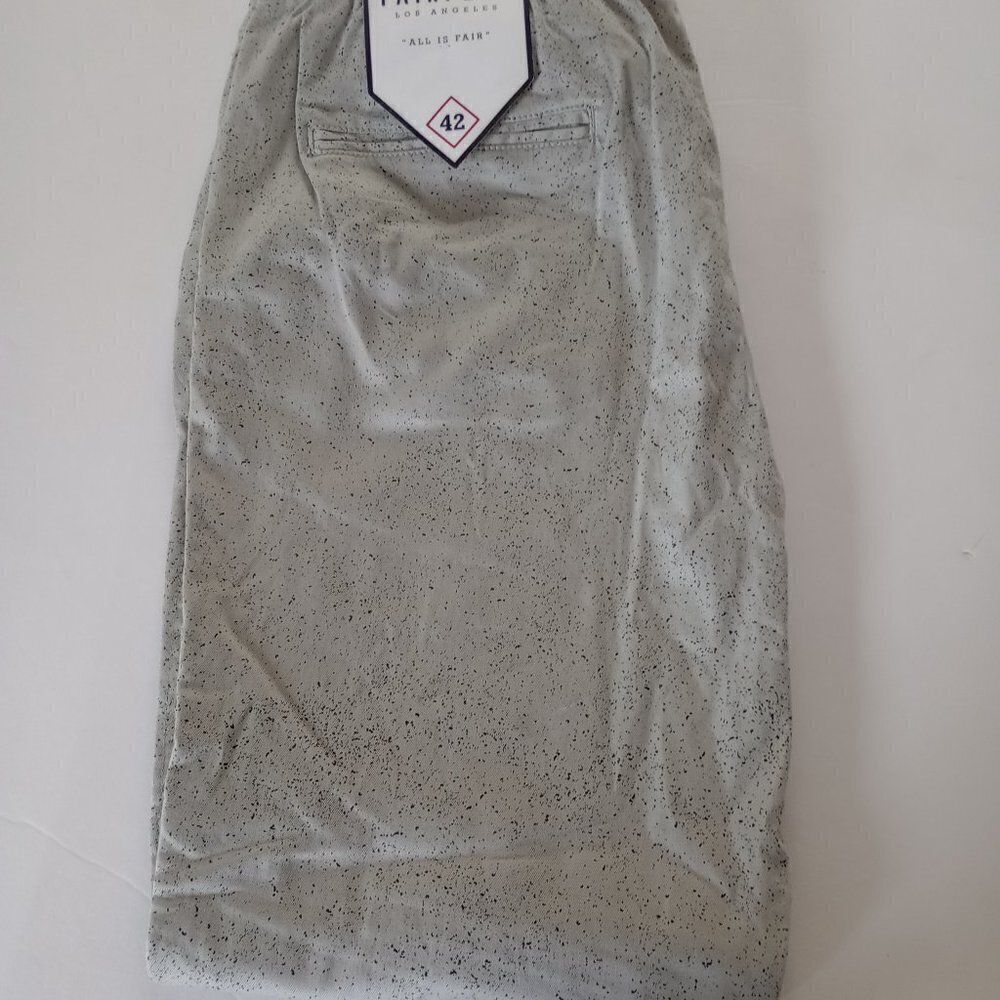 NWT Fairplay Jordan Size 42 Colorblock Paint Splatter Heavy Jogger Track Pants